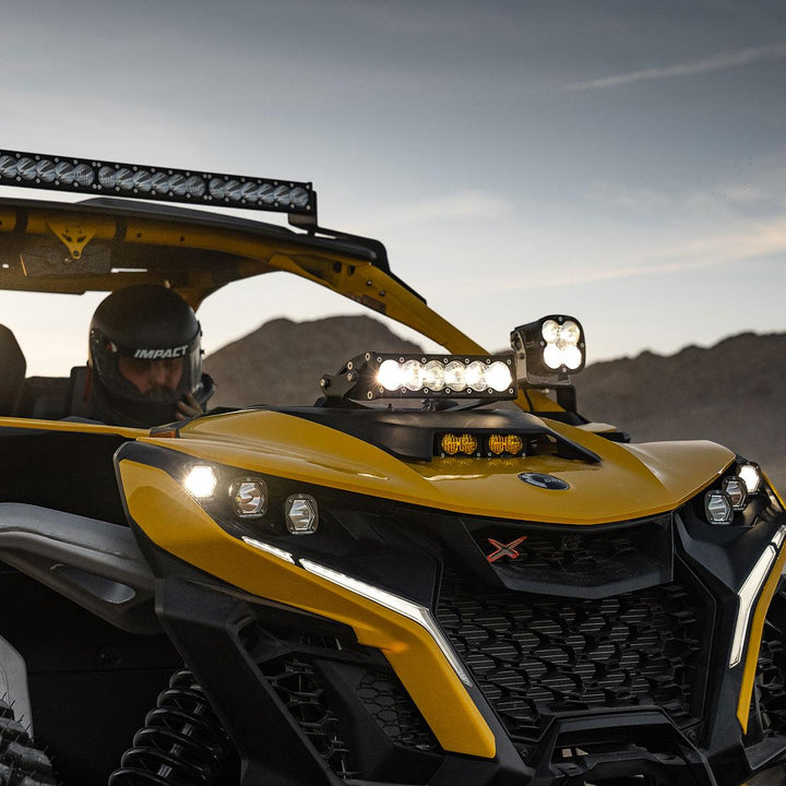 Can-Am, Maverick R, Clear 10 Inch OnX6+ Shock Tower Kit