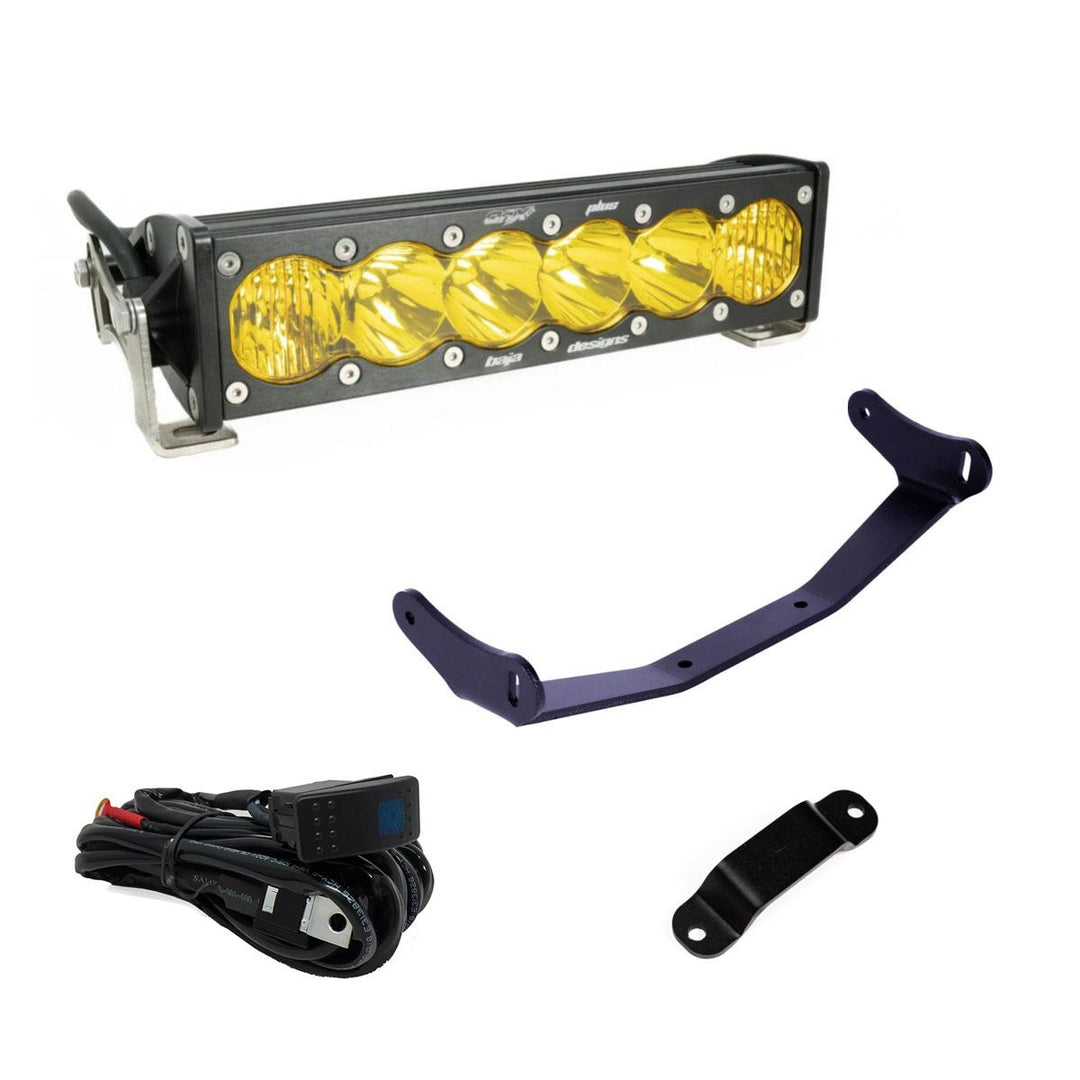 Can-Am, Maverick R, Amber 10 Inch OnX6+ Shock Tower Kit Baja Designs 448193