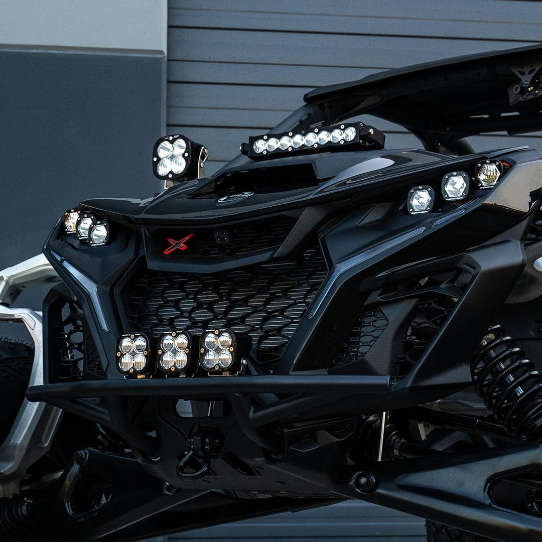 Can-Am, Maverick R, Clear 10 Inch S8 Shock Tower Kit