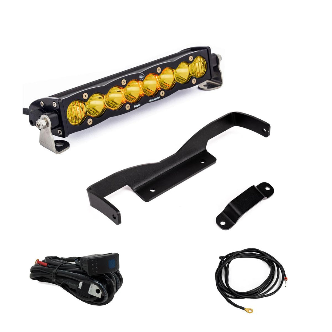 Can-Am, Maverick R, Amber 10 Inch S8 Shock Tower Kit Baja Designs 448196