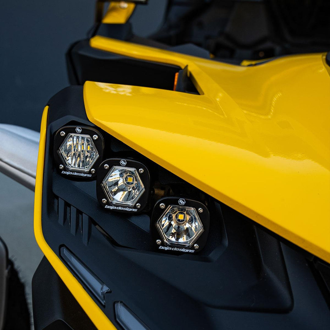 Can-Am, Maverick R, Triple S1 Unlimited Headlight Kit Baja Designs 448204