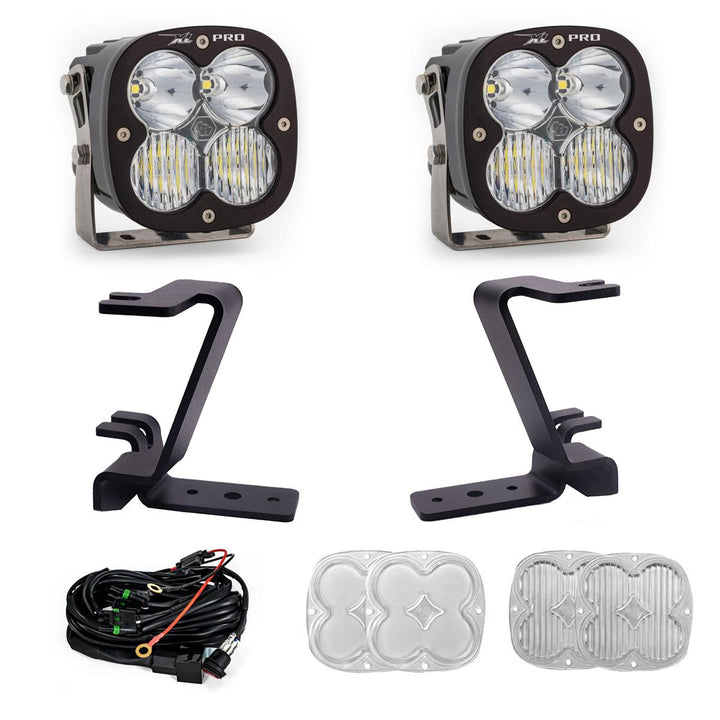 XL Pro A-Pillar Kit 2023-On Ford F-250/350 Super Duty Driving/Combo Clear Toggle Wiring 448211
