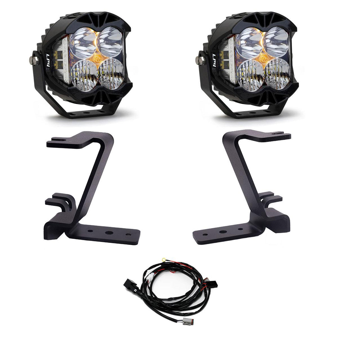 LP4 A-Pillar Kit 2023-On Ford F-250/350 Super Duty Driving/Combo Clear Toggle Wiring 448213
