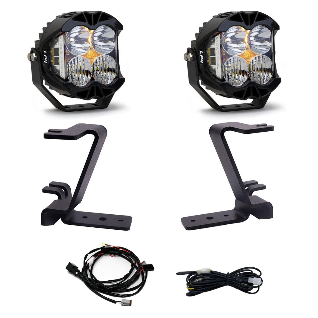 LP4 A-Pillar Kit 2023-On Ford F-250/350 Super Duty Driving/Combo Clear Upfitter Wiring 448213UP