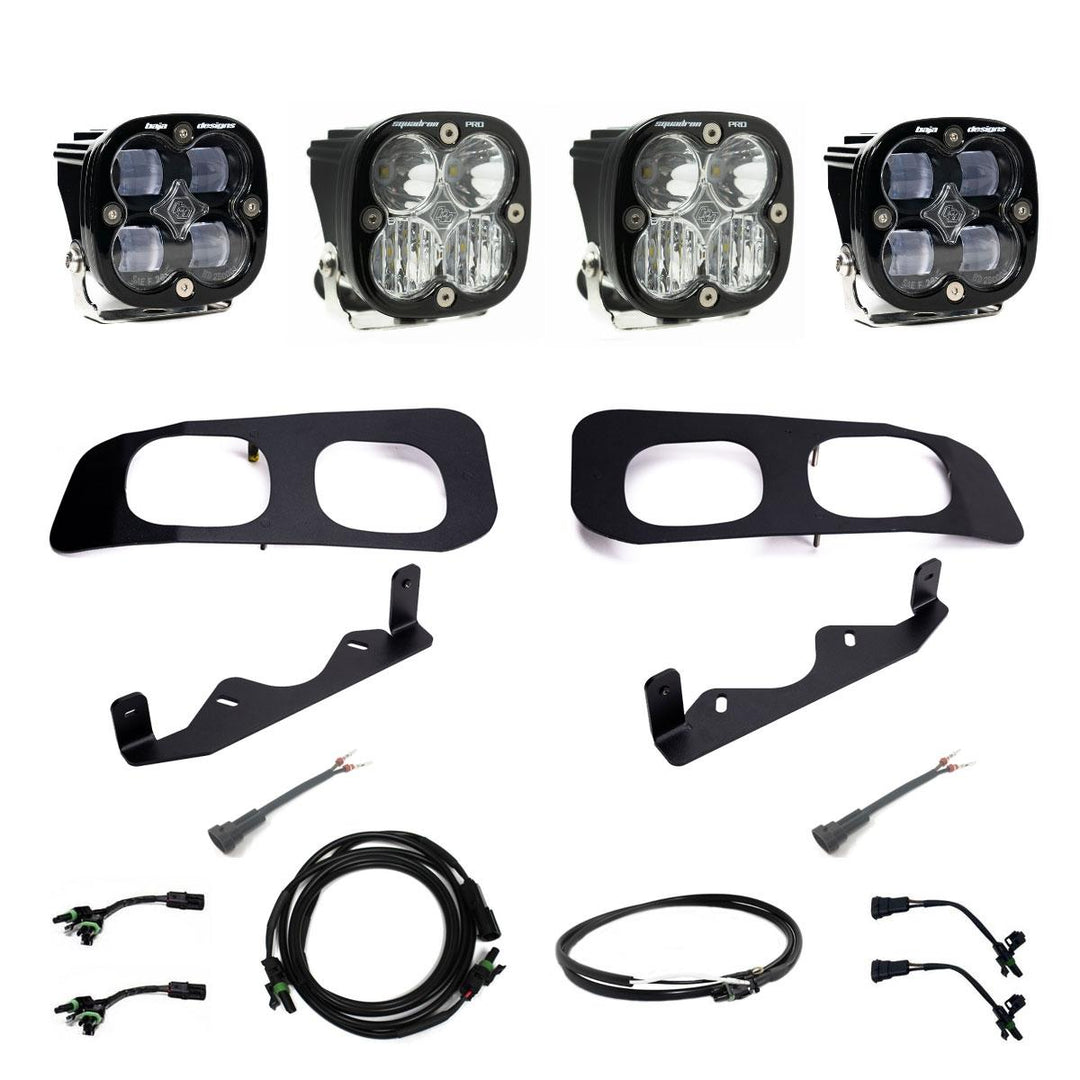 Squadron SAE/Pro Fog Pocket Kit 23-On Ford F-250/350 Super Duty SAE Fog Clear Upfitter Wiring 448227UP