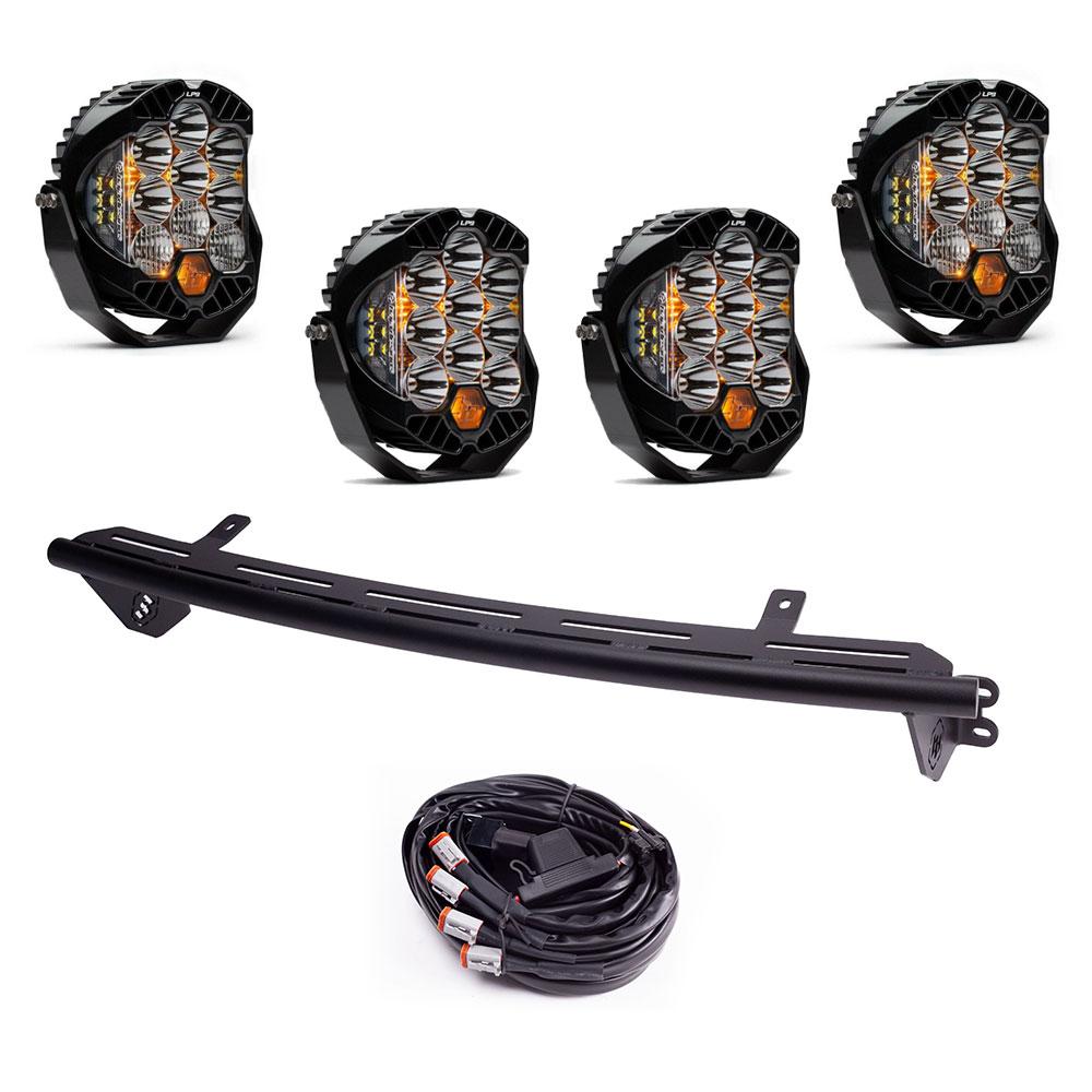 Ford Super Duty 23-On LP9 Bull Bar Light Kits Kit w/Upfitter Baja Designs 448232UP