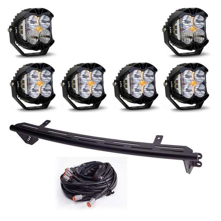 Ford Super Duty 23-On LP4 Bull Bar Light Kits Kit 448234
