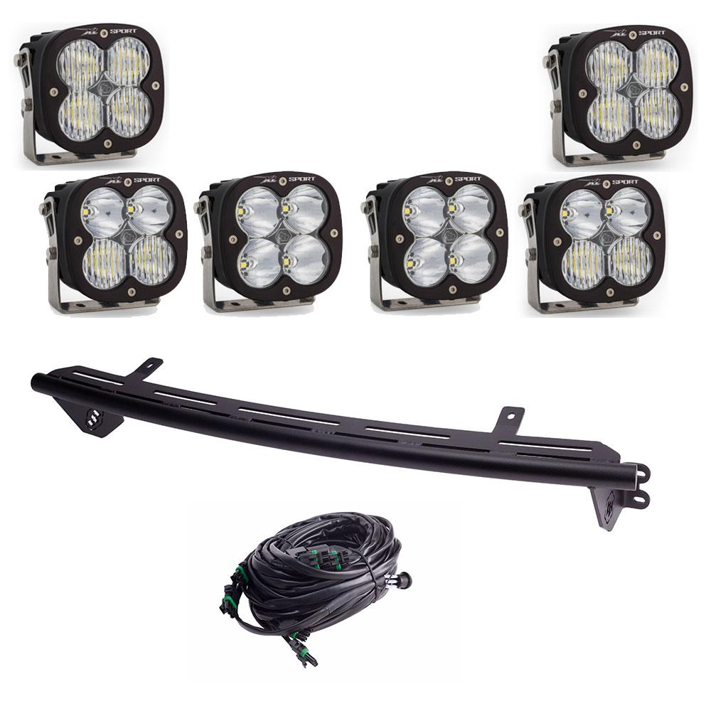 Ford Super Duty 23-On XL Sport Bull Bar Light Kits Kit 448235