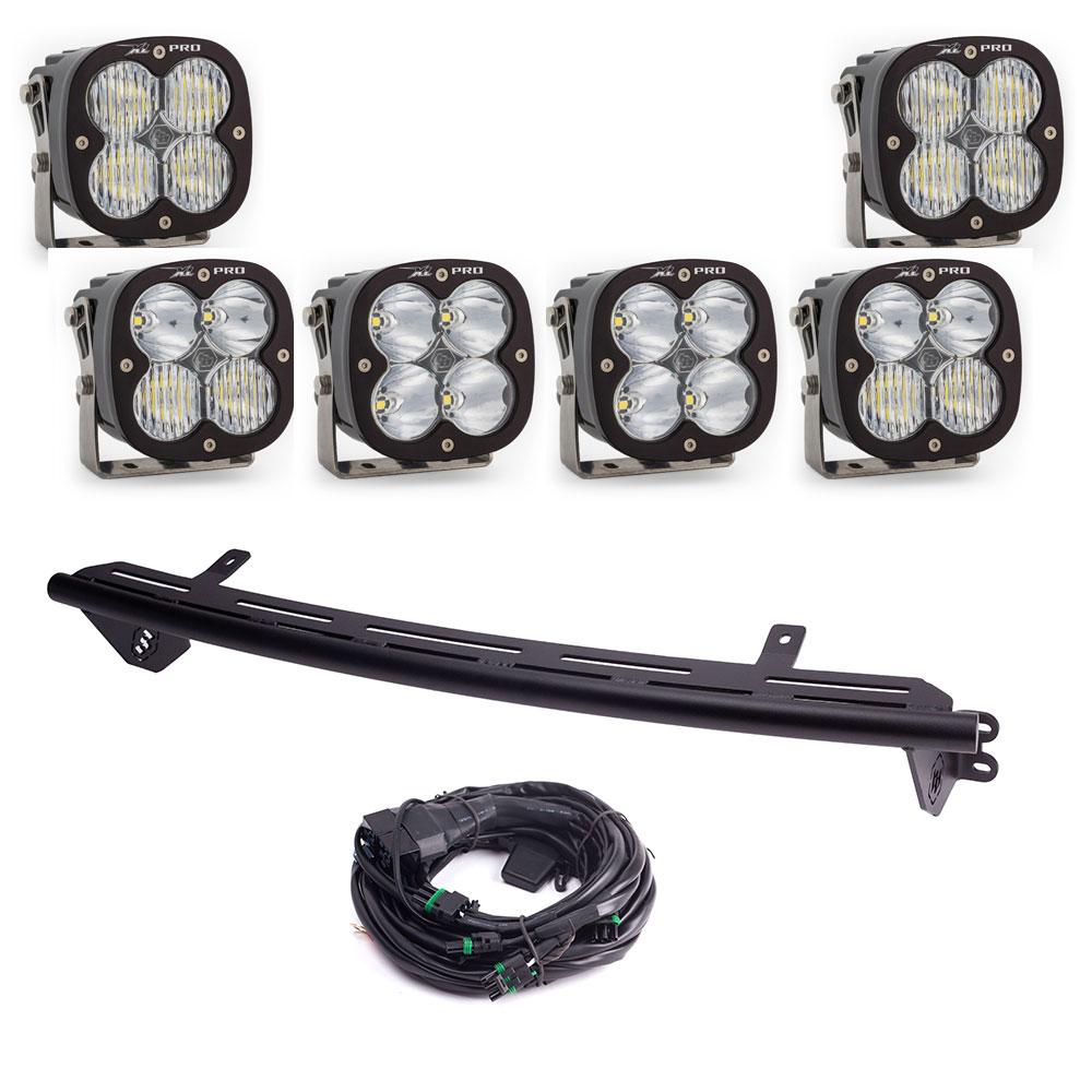 Ford Super Duty 23-On XL Pro Bull Bar Light Kits Kit w/ Upfitter Baja Designs 448236UP