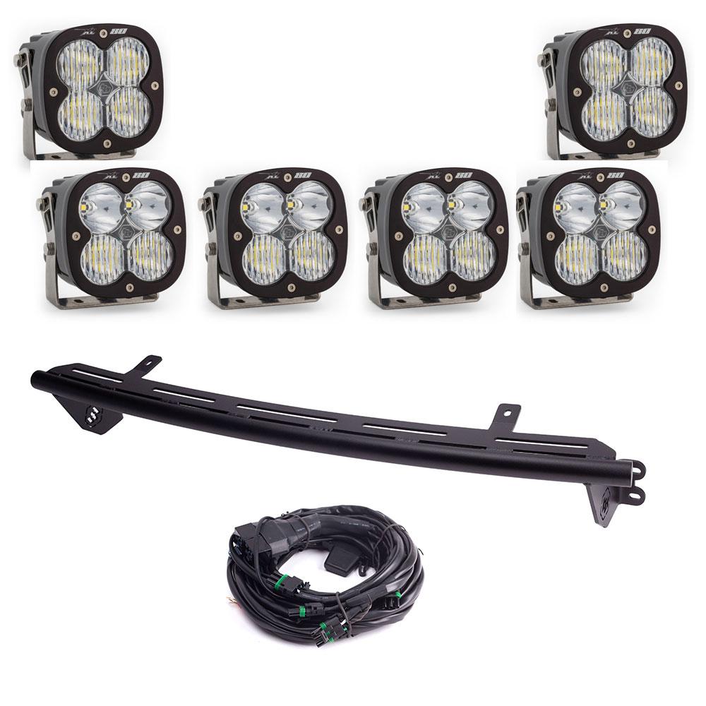 Ford Super Duty 23-On XL 80 Bull Bar Light Kits Kit w/ Upfitter Baja Designs 448237UP