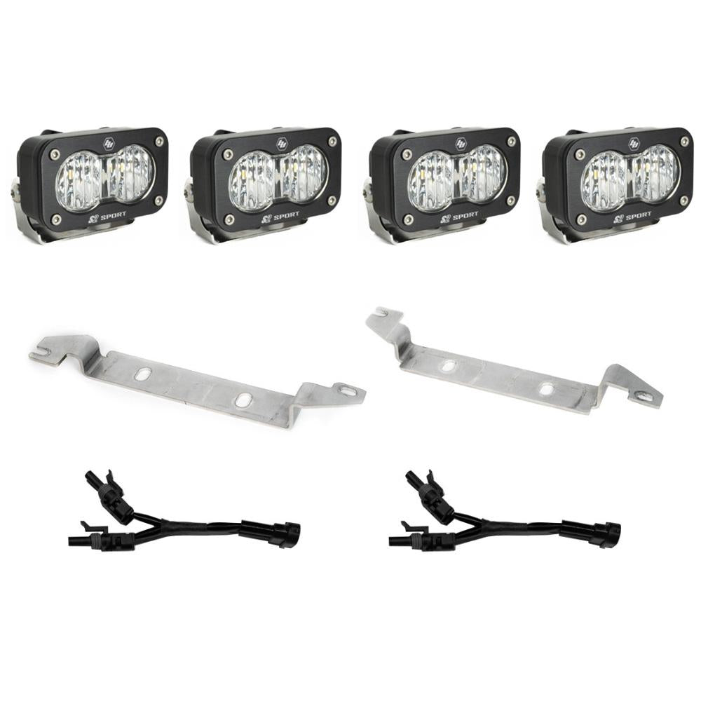 2024-Present Toyota Tacoma S2 Sport OEM Fog Light Replacement Kit Baja Designs 448238