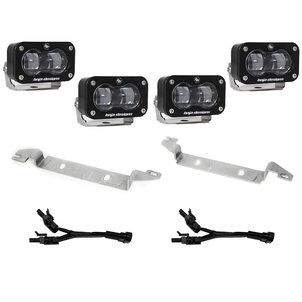 2024-Present Toyota Tacoma S2 SAE OEM Fog Light Replacement Kit Baja Designs 448239