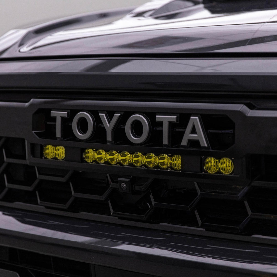 Toyota S8 10 Inch Light Bar S2 Pro Grille Conversion Light Kit 2024-On Toyota Tacoma Baja Amber