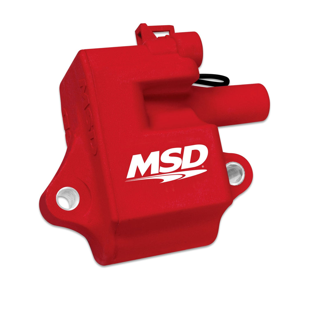 MSD Ignition Coil - Pro Power Series - GM LS1/LS6 Engines - Red | SKU 8285