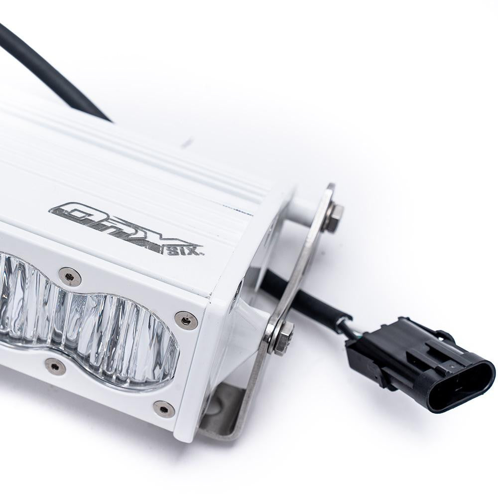 OnX6+ White Straight LED Light Bar (50 Inch; Driving/Combo; Clear)