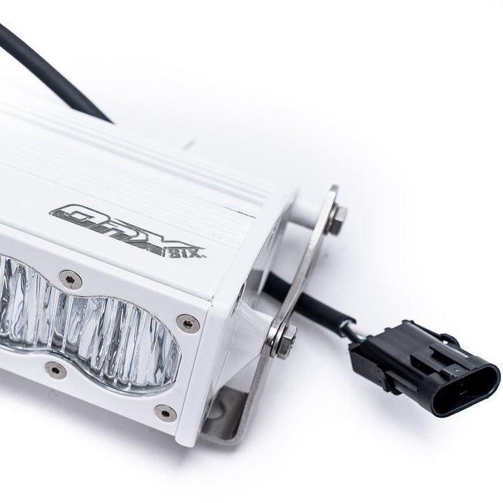 OnX6+ White Straight LED Light Bar (50 Inch; Driving/Combo; Clear)
