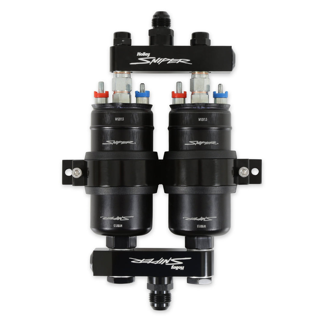 Holley Sniper 3.5 GPM Twin Pump and Manifold Kit | SKU 12-270