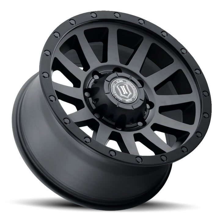 ICON Alloys Compression HD Double Black 18x9 8x180 12mm Offset 5.5" BS (2018908955DB)