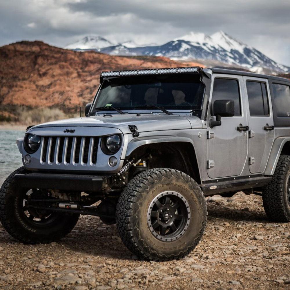 Jeep JK 50 Inch Light Bar Kit 07-17 Wrangler JK OnX6 Series Baja Designs 457503