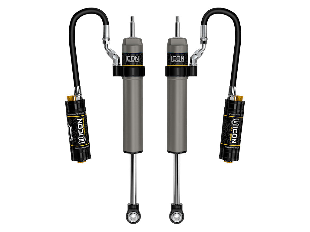 ICON 2025-2026 Toyota 4Runner 0-3" Lift Rear VS 2.5 Aluminum Shocks Remote Res w/CDCV Pair