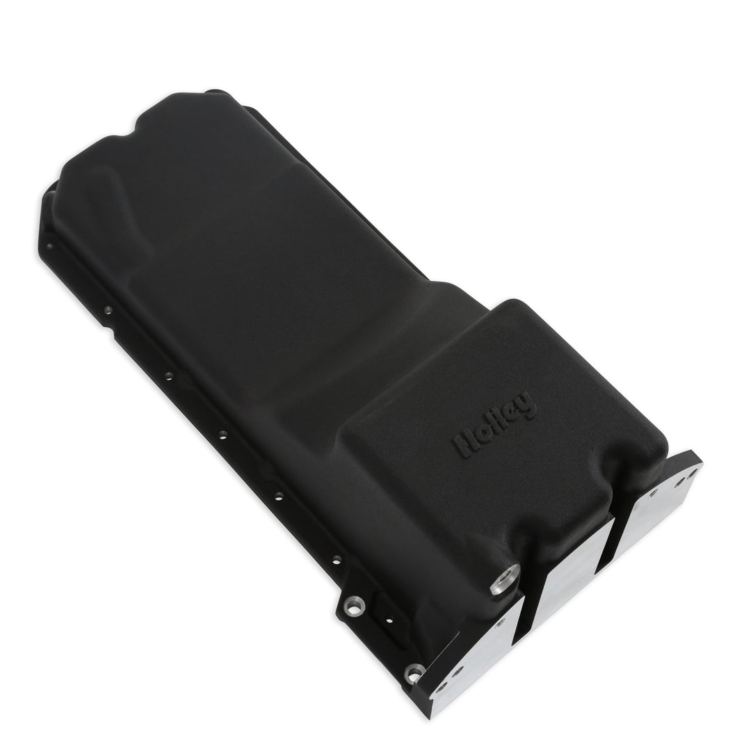Holley Gen III Hemi Swap Oil Pan - Black | SKU 302-63BK