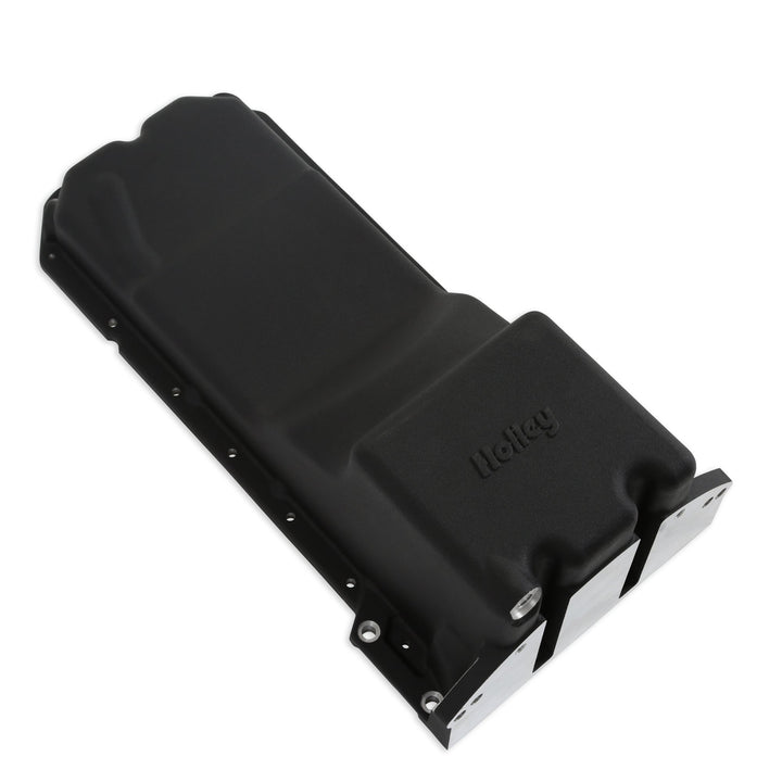 Holley Gen III Hemi Swap Oil Pan - Black | SKU 302-63BK
