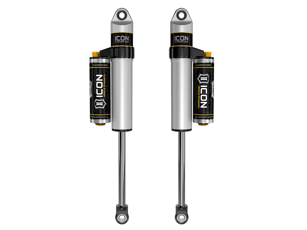 ICON 2007-18 GM 1500 0-1.5" Lift Rear 2.5 VS Piggyback Res/CDCV Shocks Pair (77700CP)