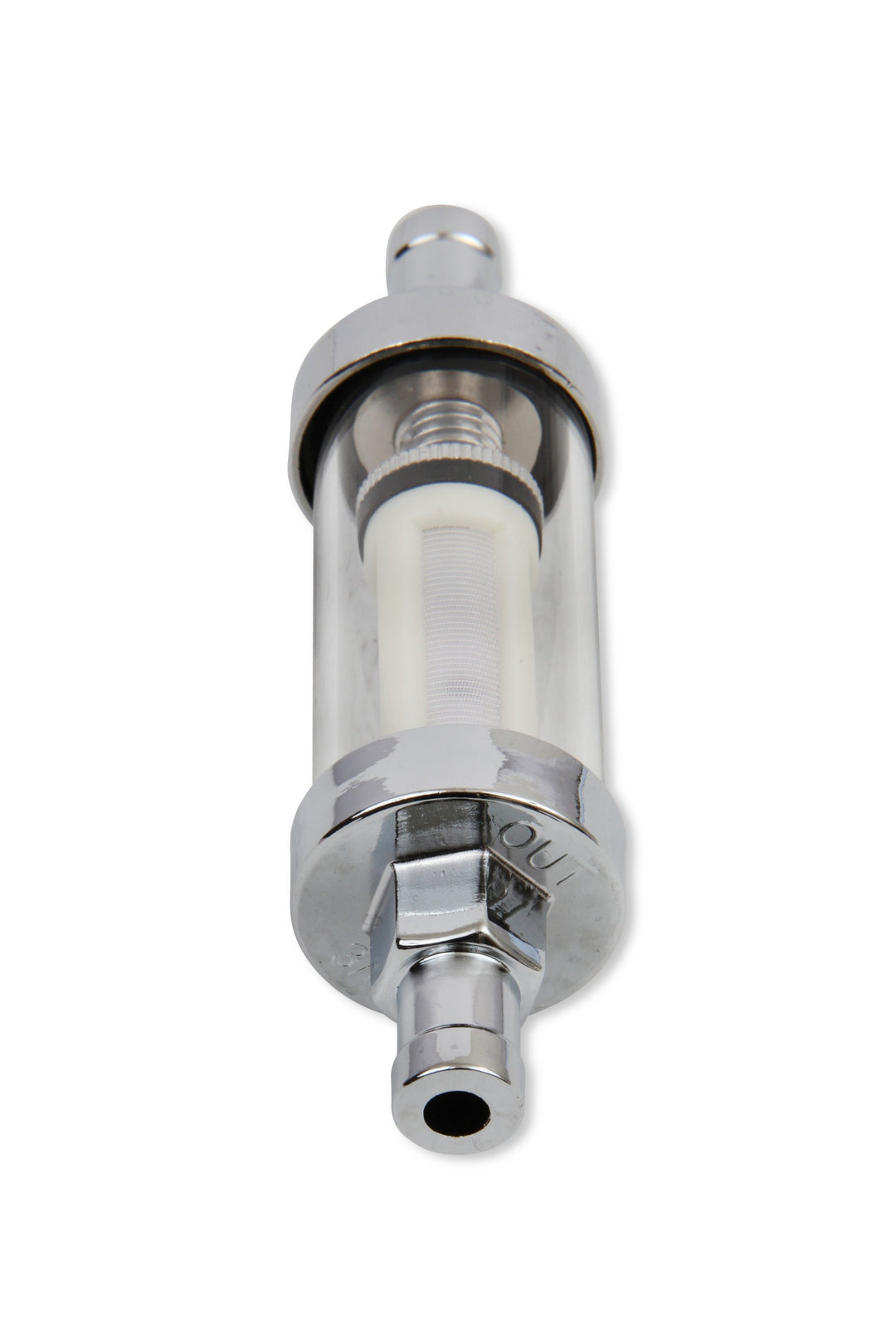 Mr. Gasket Clearview Inline Fuel Filter - 3/8 Inch | SKU 9748