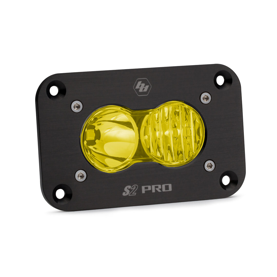 LED Driving/Combo Baja Amber Flush Mount S2 Pro Baja Designs 481013