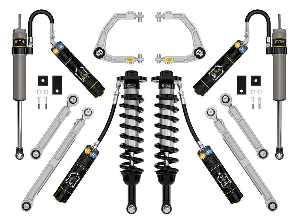 ICON 2022-2026 Toyota Tundra 1.25-3.5" Lift Stage 10 2.5 Suspension System Billet CDXS