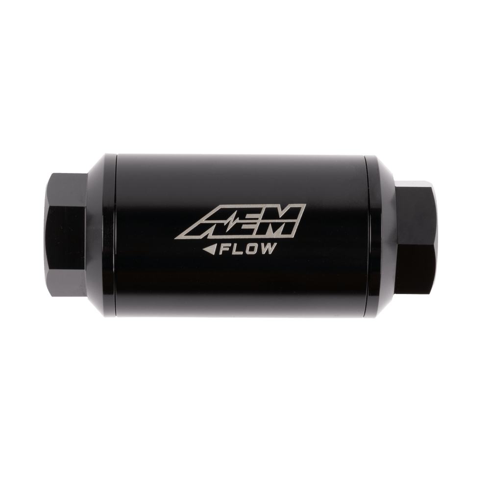 AEM Universal High Volume 100GPH, -6AN ORB, 10 Micron Fuel Filter | SKU 25-204