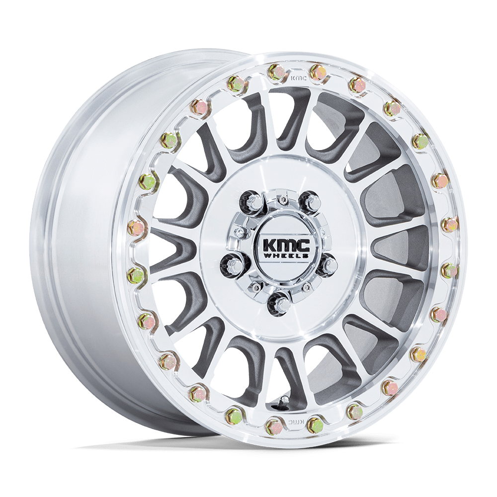 KMC KS239 Impact UTV Beadlock Wheel - Machined