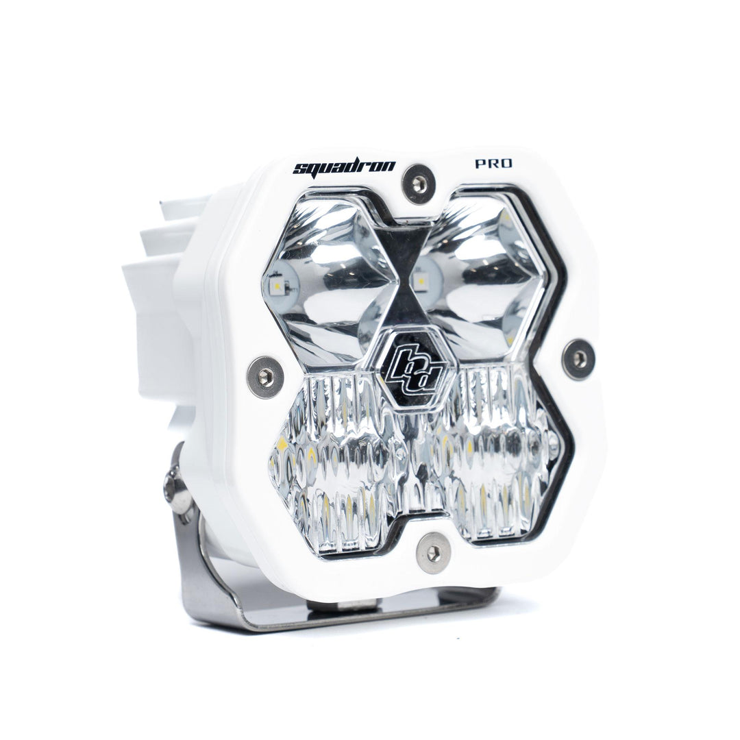 Squadron 2.0 Pro White LED Auxiliary Light Pod Universal Clear Driving/Combo 49-0003-WT-2