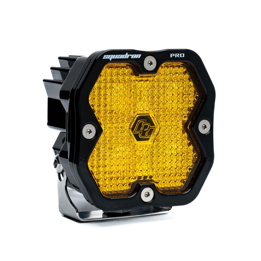 Squadron 2.0 Pro Black LED Auxiliary Light Pod Universal Baja Amber Work/Scene 49-0016-2