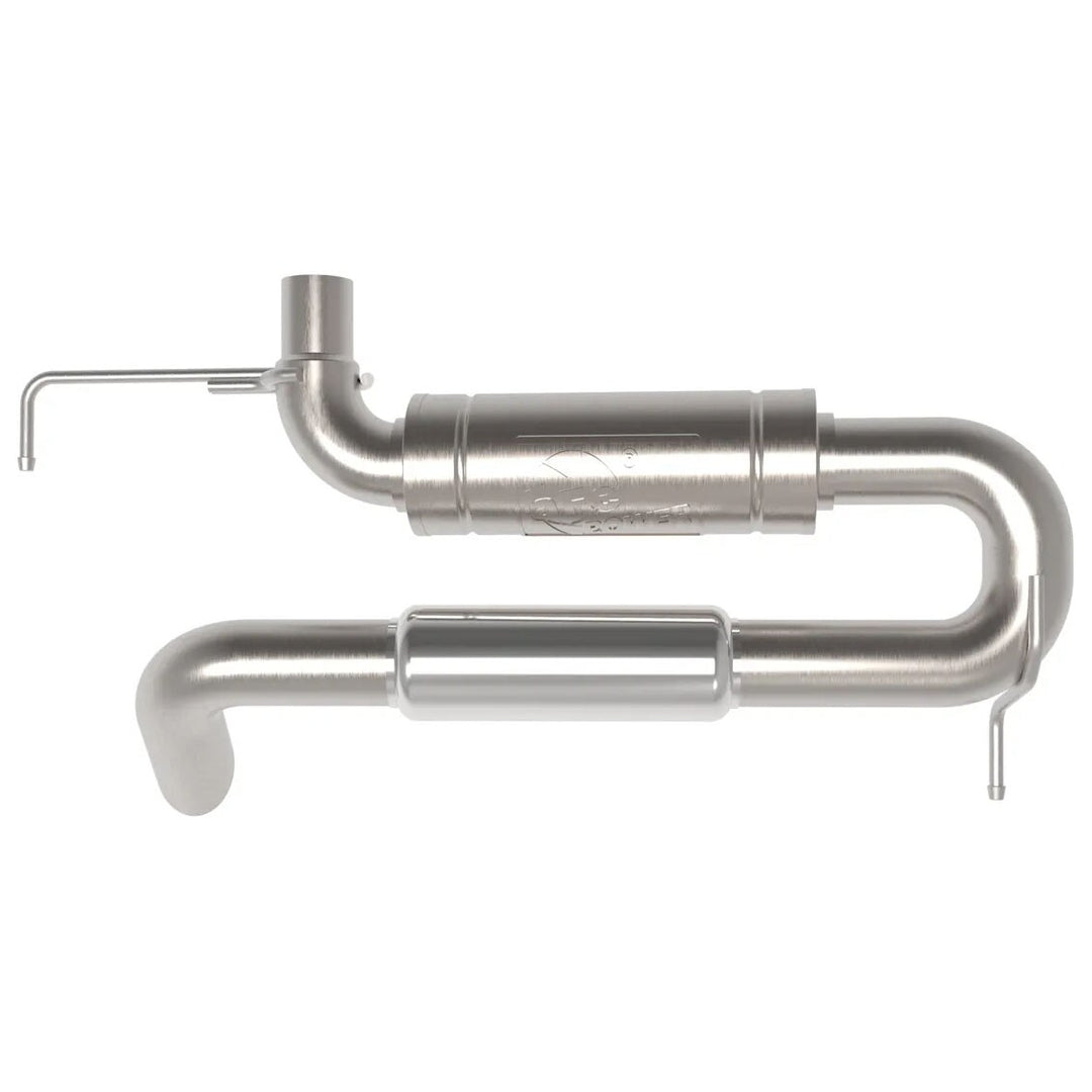AFE 21-Up Bronco Axle-Back Exhaust System High-Clearance For Use With Bronco Rear Antirock Sway Bar System