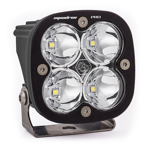 LED Light Pod Black Clear Lens Spot Pattern Squadron Pro Baja Designs 490001