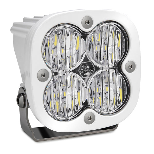 LED Light Pod White Clear Lens Wide Cornering Pattern Squadron Pro Baja Designs 490005WT