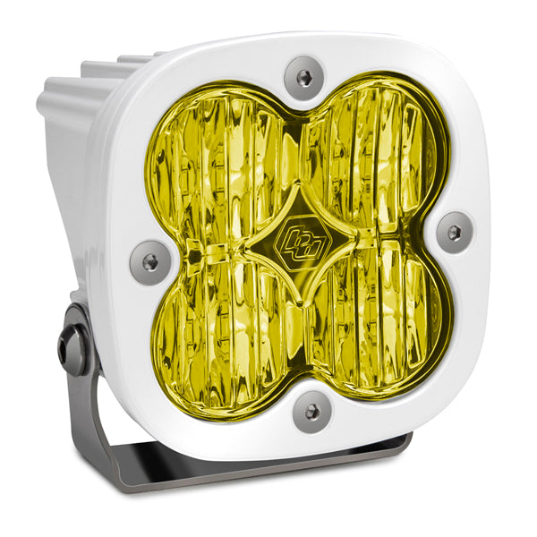 LED Light Pod White Baja Amber Lens Wide Cornering Pattern Squadron Pro Baja Designs 490015WT
