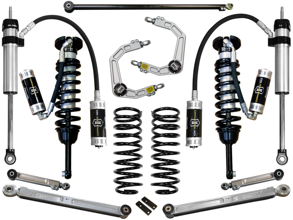 ICON 2010-2024 Toyota 4Runner/2010-2014 FJ Cruiser 0-3.5" Lift Stage 6 Suspension Billet UCA