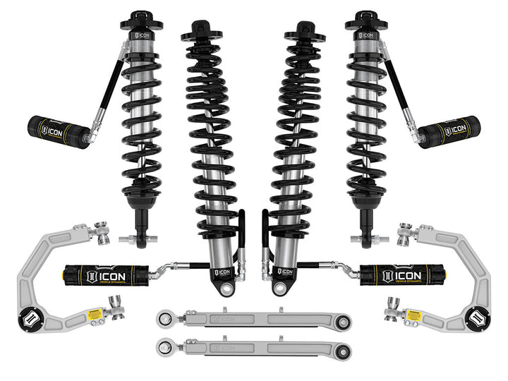 ICON 2021-2026 Ford Bronco Non-Sasquatch 3-4" Lift Stage 5 Suspension System Billet