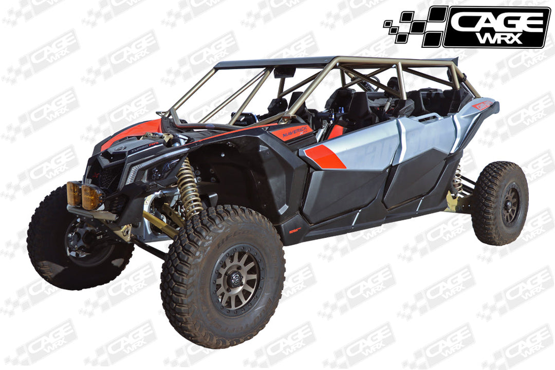 Cagewrx Can-Am Maverick X3 MAX Baja Spec Assembled Roll Cage | image 3