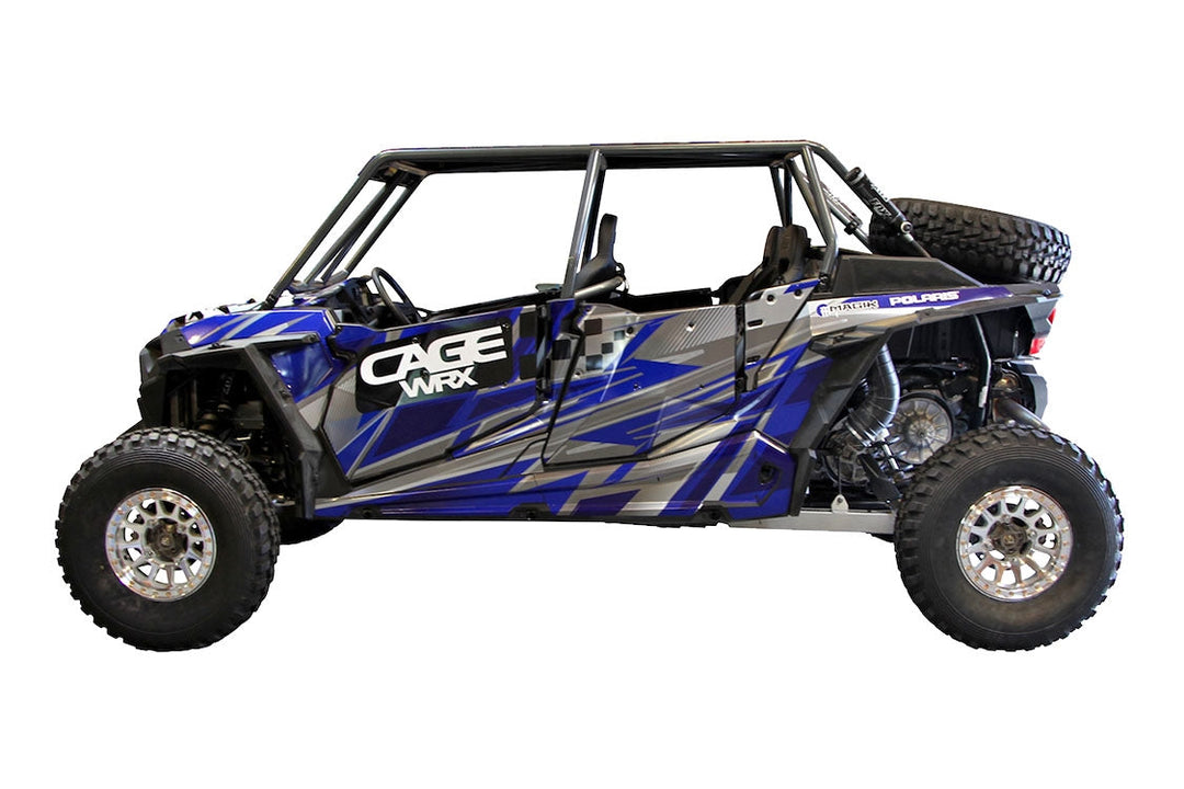 Cagewrx Polaris RZR XP4 / XP4 Turbo (2014-2018) Baja Spec Assembled Roll Cage