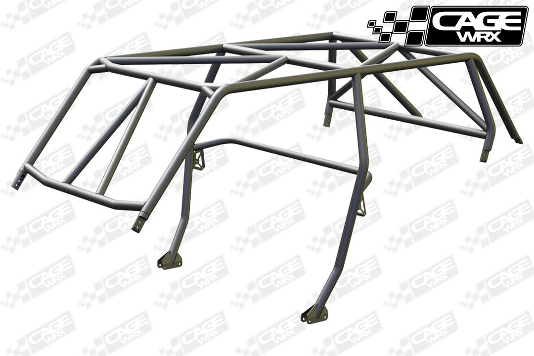 Cagewrx Polaris RZR XP4 / XP4 Turbo (2014-2018) Baja Spec Assembled Roll Cage | image 6