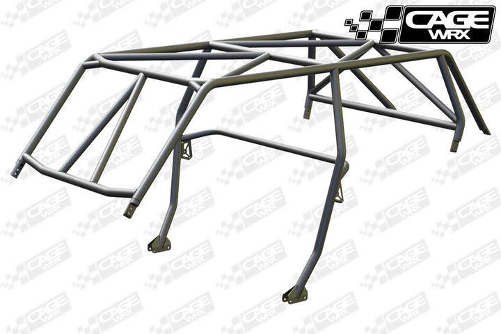 Cagewrx Polaris RZR XP4 / XP4 Turbo (2014-2018) Baja Spec Assembled Roll Cage | image 6