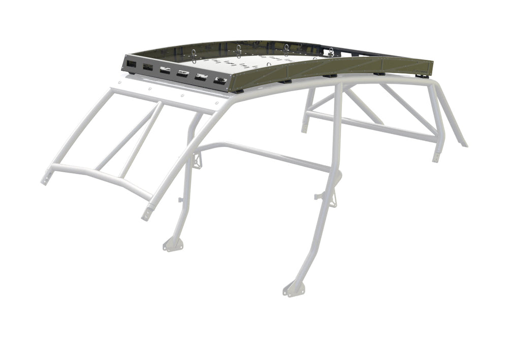 Cagewrx RZR XP4 / XP4 Turbo / XP Turbo S4 Super Shorty Roof Rack Assembled | image 2