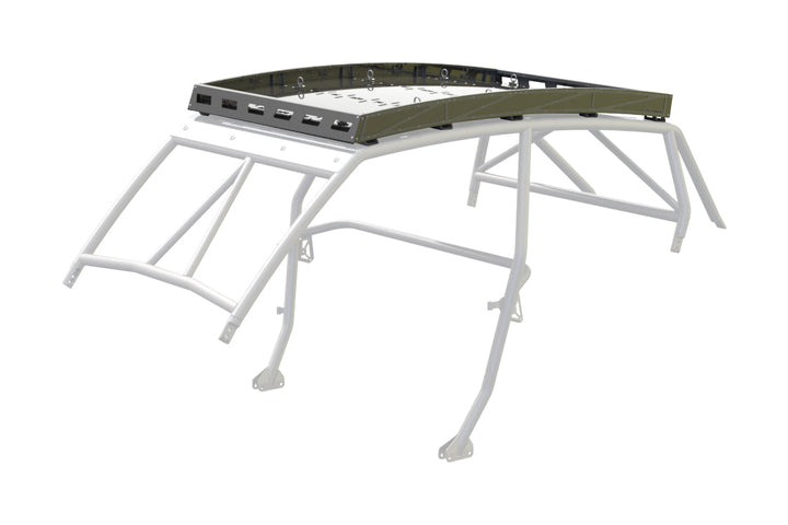 Cagewrx RZR XP4 / XP4 Turbo / XP Turbo S4 Super Shorty Roof Rack Assembled | image 2