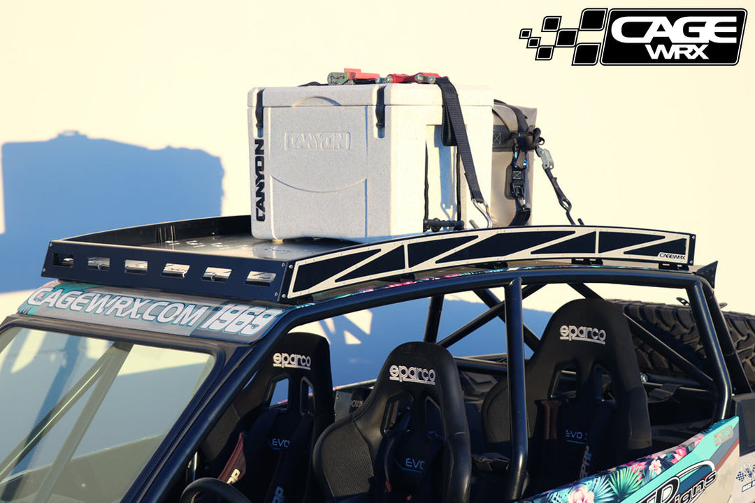 Cagewrx RZR XP4 / XP4 Turbo / XP Turbo S4 Super Shorty Roof Rack Assembled | image 9