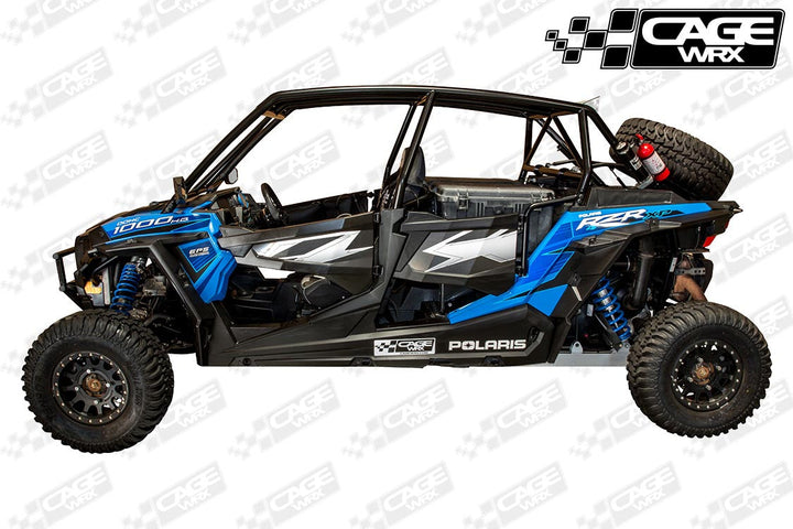 Cagewrx Polaris RZR XP4 / XP4 Turbo (2014-2018) Super Shorty Roll Cage Kit | image 7