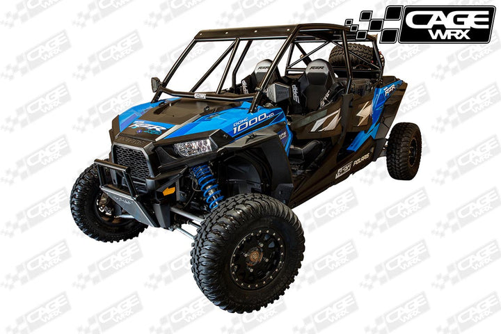 Cagewrx Polaris RZR XP4 / XP4 Turbo (2014-2018) Super Shorty Assembled Roll Cage | image 3