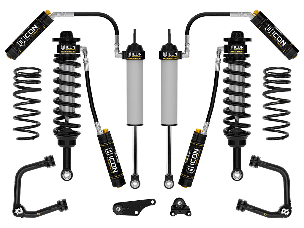ICON 2025-2026 Toyota 4Runner 4WD Hybrid 2.25-3" Lift Stage 1 3.0 Suspension w/CDCV Tubular